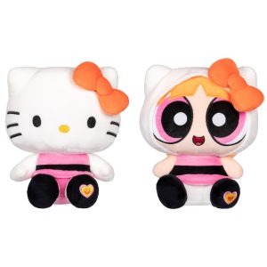 Hello Kitty and Friends X Powerpuff Girls 8-Inch Plush 2-Pack | Jazwares