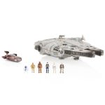 STAR WARS Micro Galaxy Squadron Millennium Falcon | Jazwares Vault
