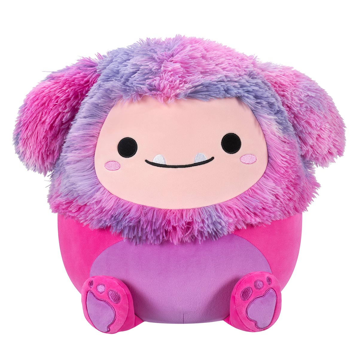 SQCR0555614.00NASQK-Squishmallows-14InchLargePlush-Woxie-MagentaBigfootWMulticoloredHair-OP-Front_lpr.jpg