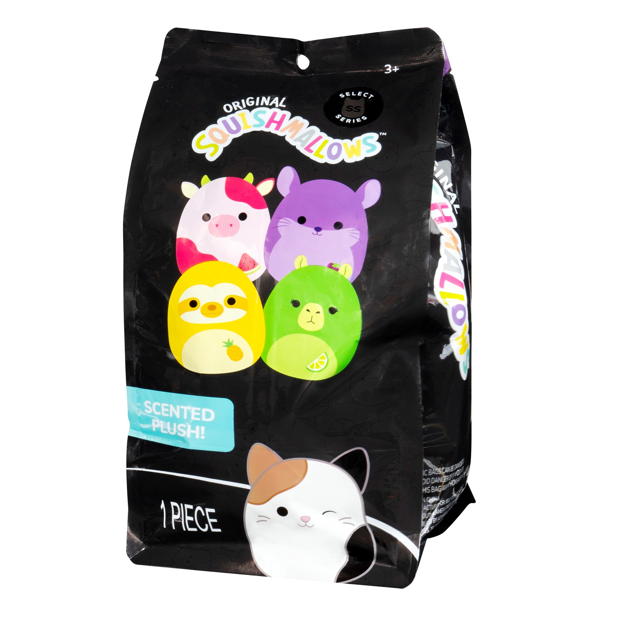 SQCR06532-Sqiuhsmallows-8inScented-LittlePlush-SelectSeries-PineappleSloth-IP-Bag-3QrtL-lpr.jpg