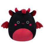 Squishmallows 8" Rebecca the Black and Maroon Jersey Devil | Jazwares