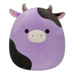 Squishmallows 24" Alexie the Purple and Black Cow | Jazwares