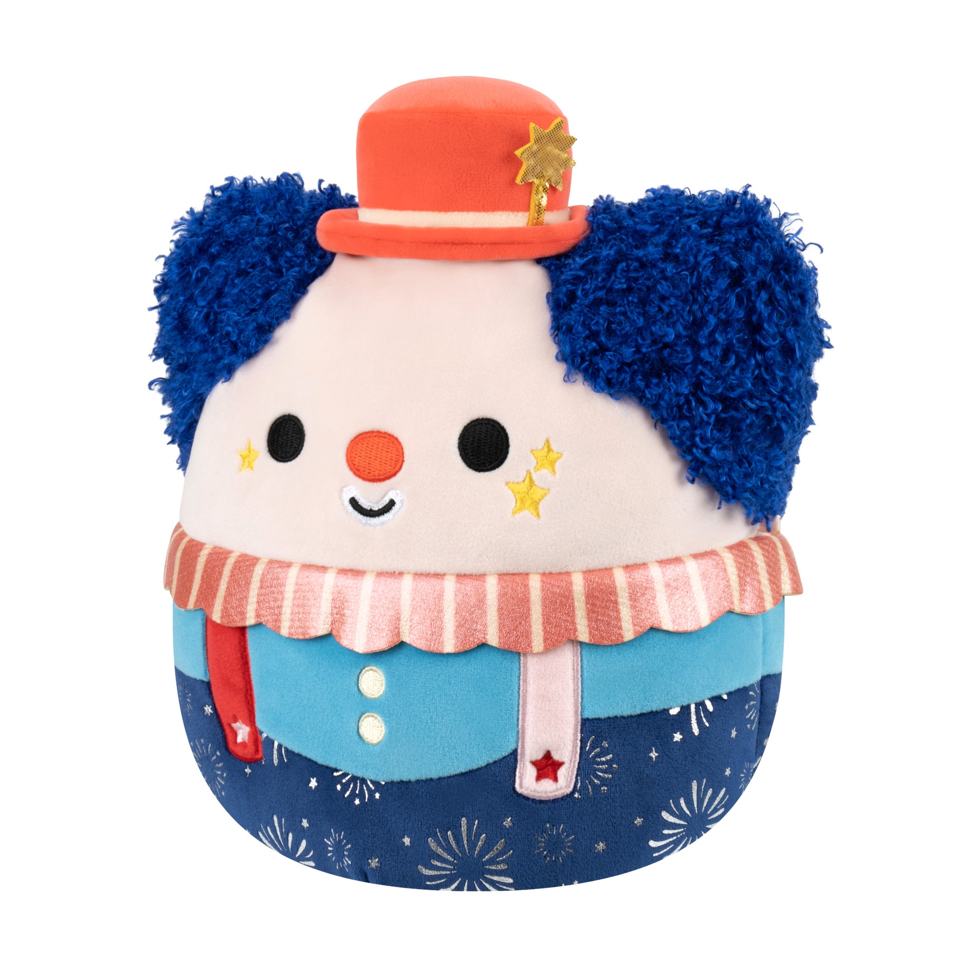 SQCR09722_Little-Plush_8in-Squishmallows_Macaroni_Firework-Clown-with-Blue-Hair-and-Red-Hat_SELECT-SERIES_DTC_OP3QL.jpg