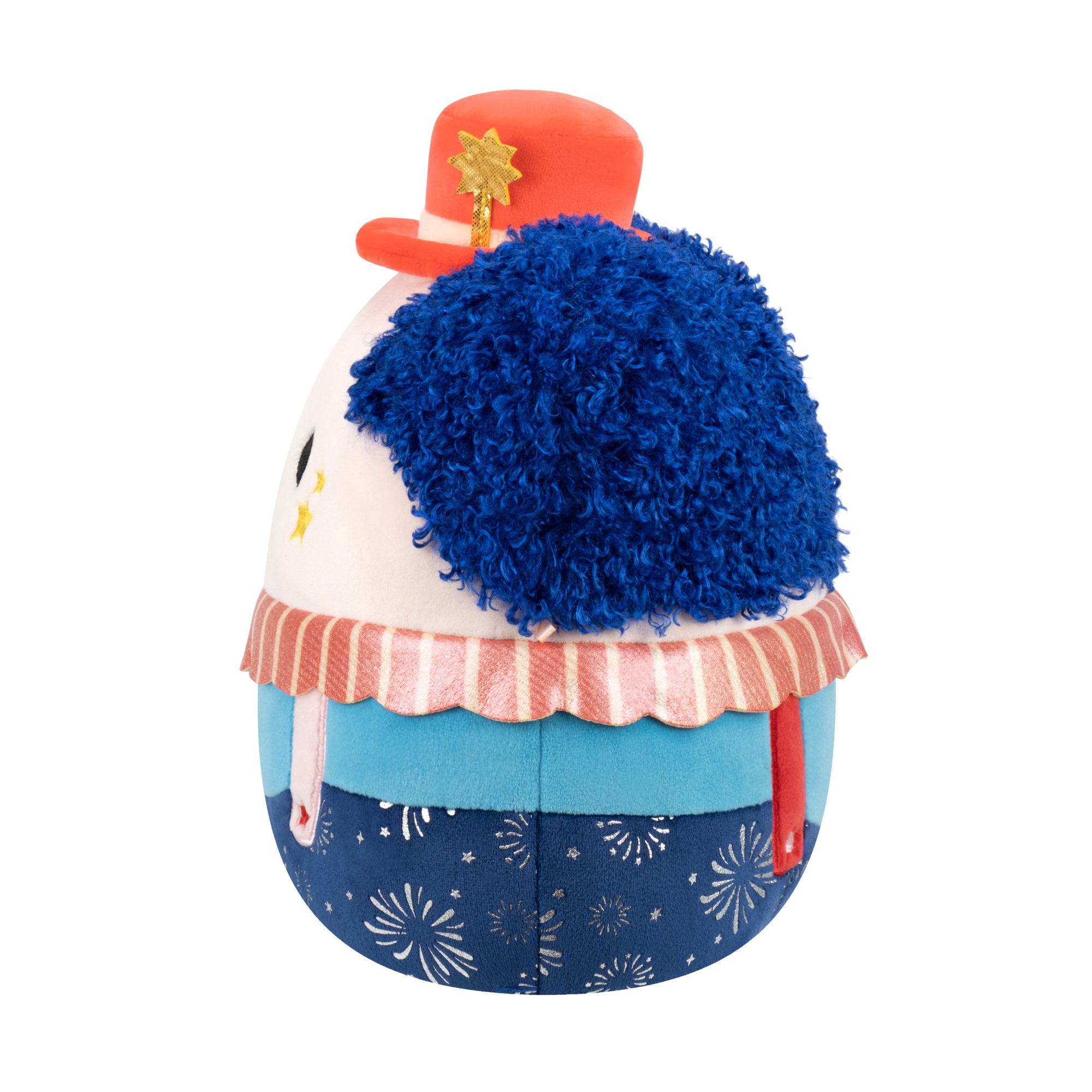 SQCR09722_Little-Plush_8in-Squishmallows_Macaroni_Firework-Clown-with-Blue-Hair-and-Red-Hat_SELECT-SERIES_DTC_OPL.jpg